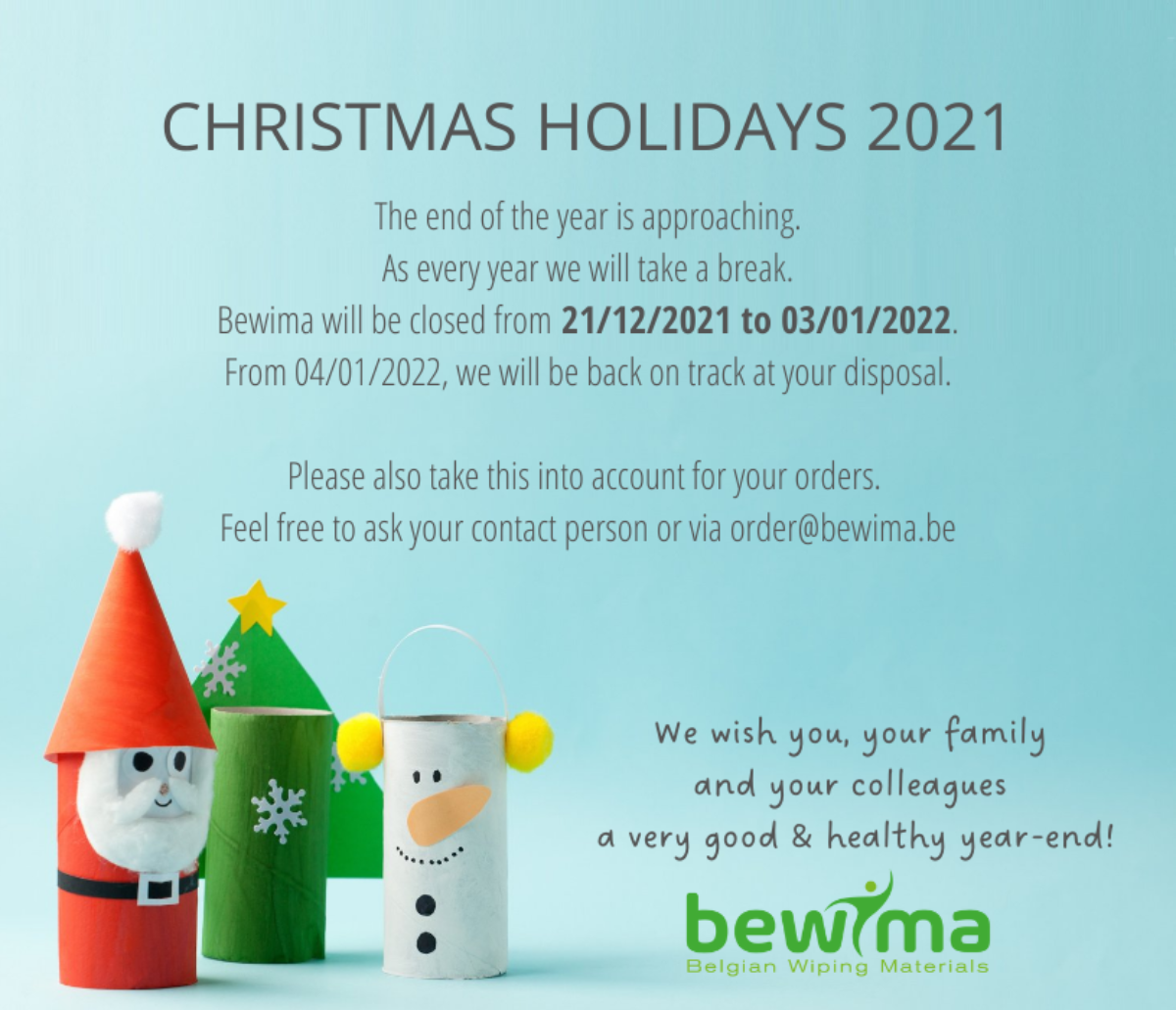 Christmas Holidays 2021 EN Bewima